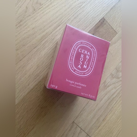 Flower Candle Diptyque Roses Oz Scented Candle DIPTYQUE Geranium